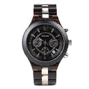 BOBO BIRD Men Watch Wood Luxury Stylish Watches Timepieces Chronograph Military Quartz Great Men&