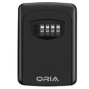 ORIA 4 Digit Combination Durable Key Storage Lock Box Wall Mounted Safety Key Lock Box Large Storage Capacity