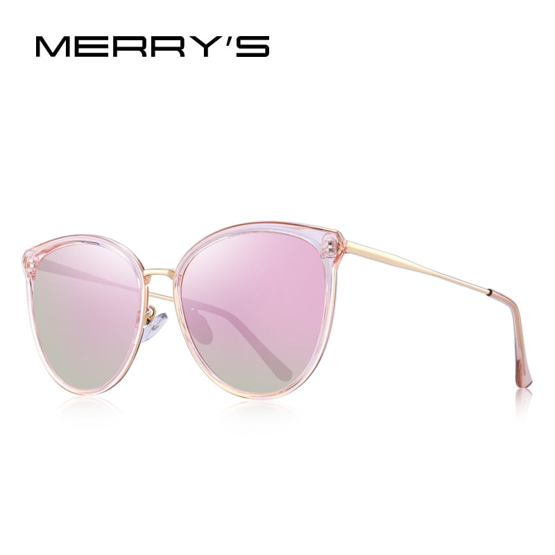 MERRYS DESIGN Women Fashion Cat Eye Polarized Sunglasses Ladies Luxury Brand Trending Sun glasses UV400 Protection S6305