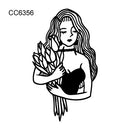 Rocooart New Arrival Tattoo Woman Taty Old School Fake Tattoo Body Art Temporary Tattoo Sticker For Female Couple Taty Sticker