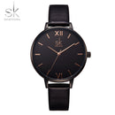 Shengke Women Watches Luxury Brand Wristwatch Leather Women Watch Fashion Ladies Geneva Quartz Clock Relogio Feminino New SK