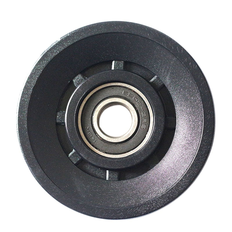 4 Pcs/Lot Wholesale Universal 70mm/90mm/105mm Diameter Wearproof Nylon Bearing Pulley Wheel Cable Gym Fitness Equipment Part