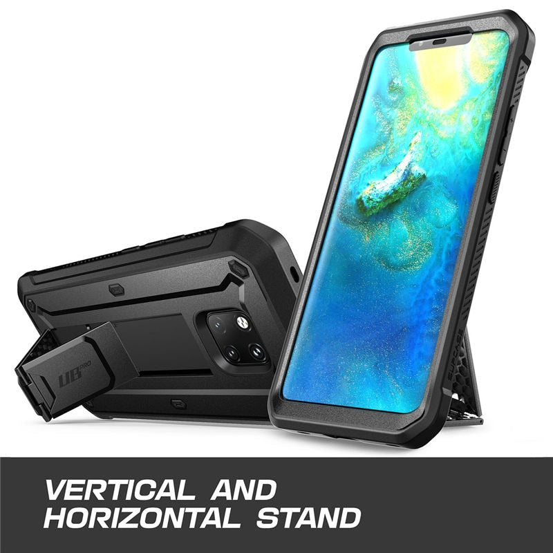 SUPCASE For Huawei Mate 20 Pro Case LYA-L29 UB Pro Heavy Duty Full-Body Rugged Case with Built-in Screen Protector &amp; Kickstand