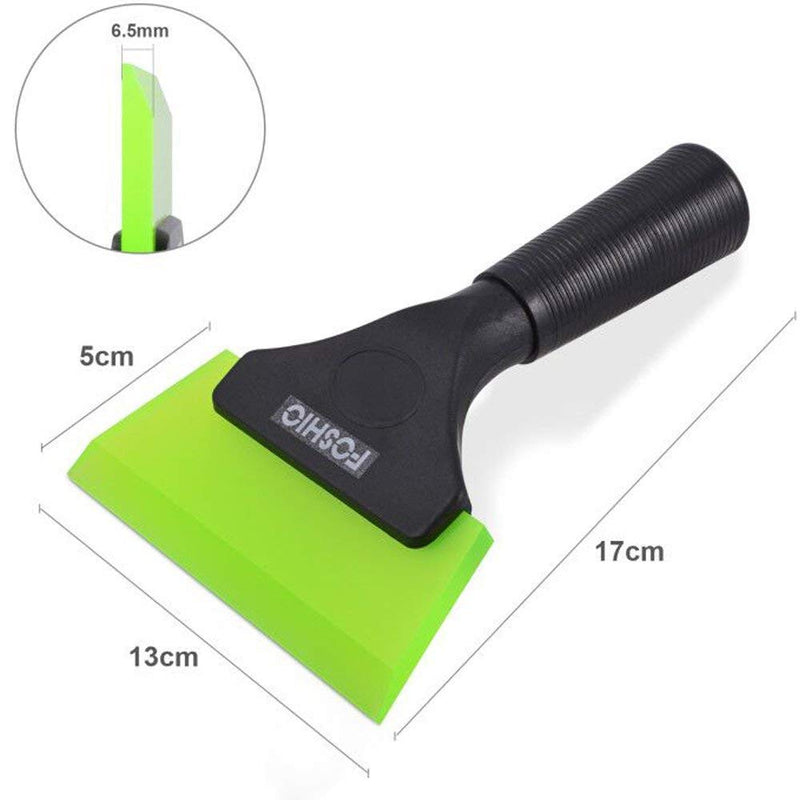 FOSHIO Auto Magic Handle Car Ice Scraper Snow Shovel Window Kitchen Bathroom Water Wiper Cleaning Tool Vinyl Wrap Tint Squeegee