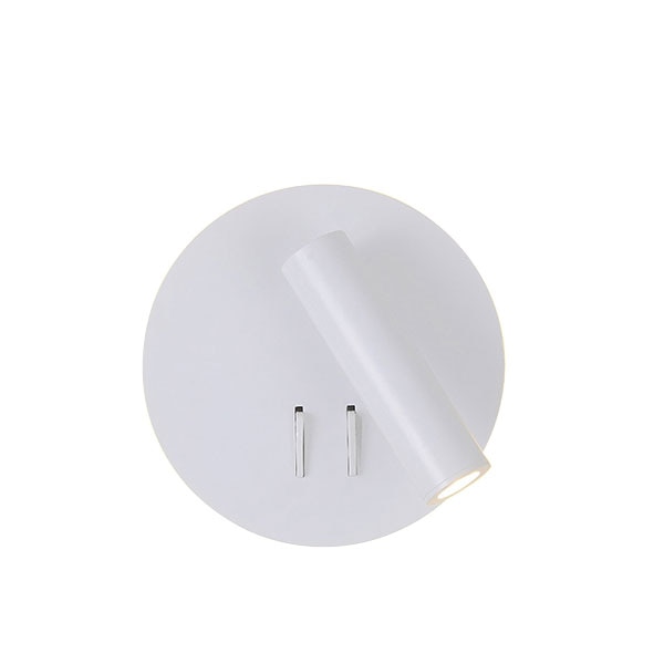 Nordic LED Wall Lamp with switch 3W spotligh 6W backlight free rotation Sconce indoor wall light For Home Bedroom Bedside light