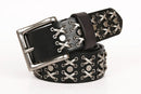 Freies Verschiffen, neue Art 100% Rindsleder belt.genuine lederne Weinlese-Nietgurte, arbeiten Sie kühlen Geschenkmann-Bewegungsradfahrergurt um.