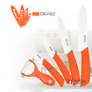 Hot Sale Timhome Zirconia 3"4"5"6" Ceramic Knife Set knife With covers Kitchen Knife Paring tools