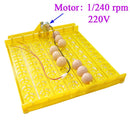 New 63 Eggs Incubator Turn Tray Poultry Incubation Equipment Chickens Ducks And Other Poultry Incubator Automatically Turn Eggs