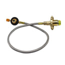 Estufa de Gas para exteriores, estufa de Camping, adaptador de recarga de propano, quemador LPG, acoplador de tanque de cilindro plano, adaptador de contenedor, ahorra tubo de Metal