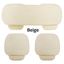 Car Seat Cover Front Rear Flocking Cloth Cushion Non Slide Auto Accessories Universa Seat Protector Mat Pad Keep Warm in Winter