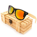 BOBO BIRD Quadratische Vintage-Sonnenbrille für Herren Damen Holz Sonnenbrille 2022 Retro Polarisierte Brille lunette de soleil femme