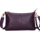 RanHuang Damen Echtes Leder Day Clutches Candy Farbe Umhängetaschen Damenmode Umhängetaschen Kleine Clutch Bags