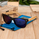BOBO BIRD Quadratische Vintage-Sonnenbrille für Herren Damen Holz Sonnenbrille 2022 Retro Polarisierte Brille lunette de soleil femme