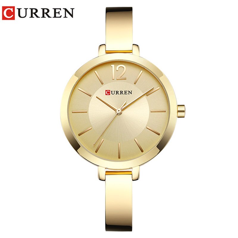 CURREN New Creative Design Quartz Watch Women Casual Fashion Stylish Ladies Gift Wrist Watch Vintage Timepieces Relogio Feminino