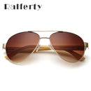 Ralferty Vintage Pilot Wood Sunglasses Men Women UV400 Gradient Sun Glasses Driver Sport Eyewear Original Bamboo Sunglass K1510
