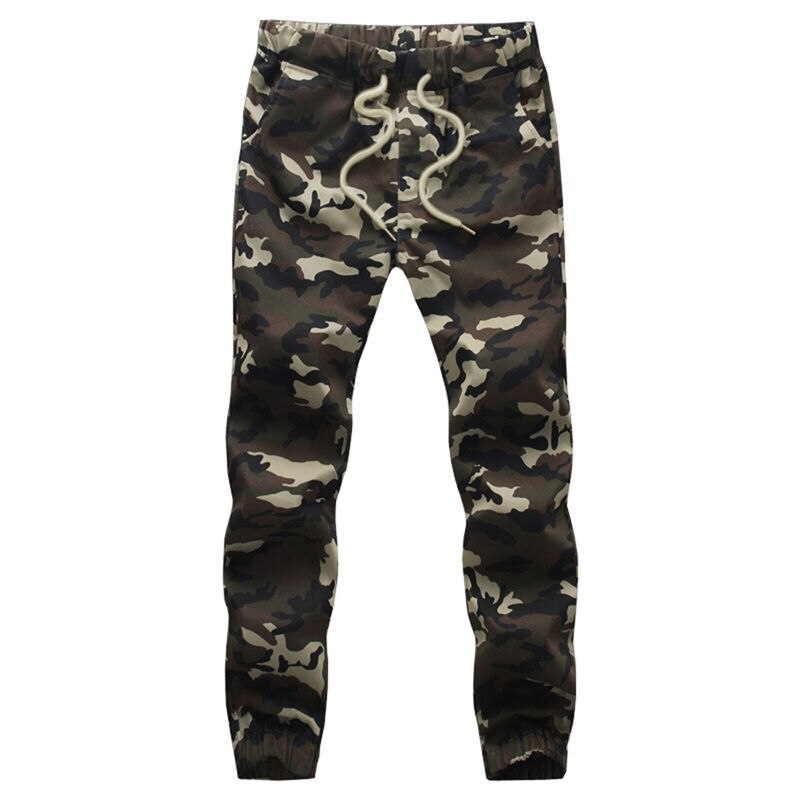 Cotton Mens Jogger Autumn Pencil Harem Pants 2022 Men Camouflage Military Pants Loose Comfortable Cargo Trousers Camo Jogger