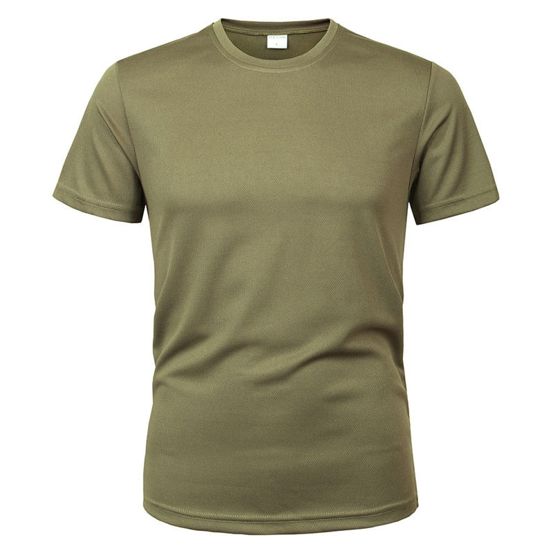 MEGE 3 Stück/2 Stück Männer Camouflage Taktisches T-Shirt Army Military ShortSleeve O-Ausschnitt Schnelltrocknendes Fitnessstudio T-Shirts Casual Oversized 4XL
