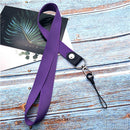 Correas para teléfono móvil, Clip de Metal, cuerda para colgar en el cuello, cordón para llaves para iPhone, cámara, soporte USB, tarjeta de identificación, soporte para placa de identificación