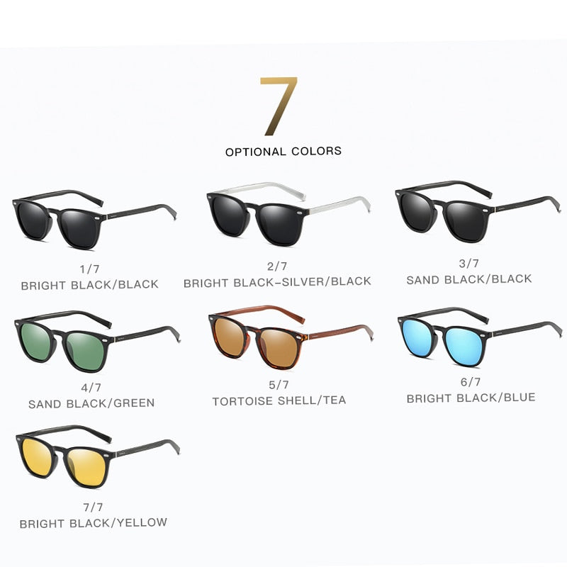2021 TR Frame Aluminum Leg High Quality Sunglasses Men Women  Eyewear Polarized Cool Sun Glasses Oculos For Man Male Shades