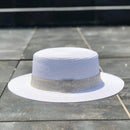 Spring Summer New Retro Gold Braided Flat Head Straw Hat Lady Wide Eaves Sunscreen Sun Hat Diamond Cap 2019 Hot