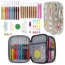DIY Needle Arts Craft Crochet Hook Set and Bag Animal Ergonomic Yarns Crochet Knitting Needle Scissors Sewing Set Accessories