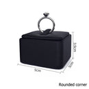 Black PU Leather Jewellery Ring Earrings Stand Holder Set Jewelry Pendant Necklace Chain Chokers Display Bust Bangle Organzier