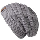 FURTALK Beanie Winter Hats for Women Knitted Slouchy Beanie Hat with Velvet Ladies Warm Winter Cap Korean Red Black Yellow Cap