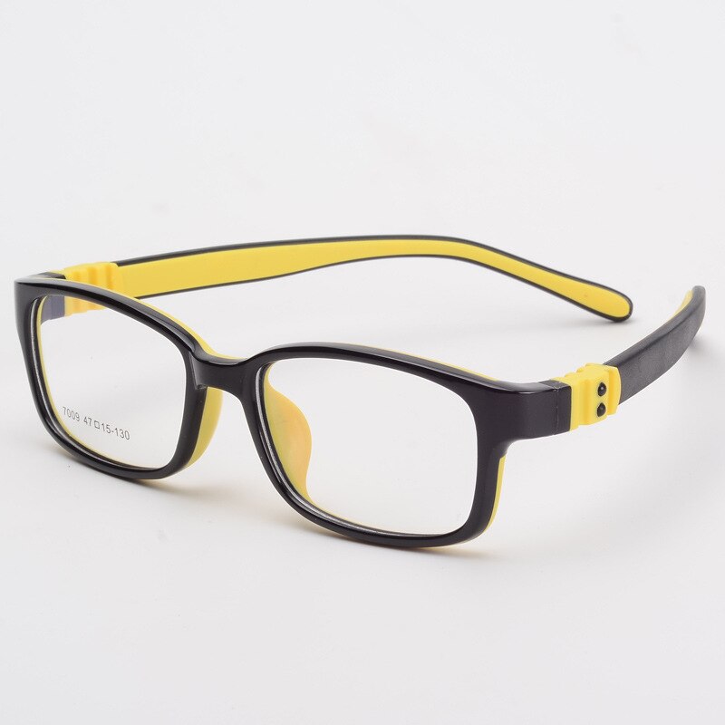 Optisches Kinderbrillengestell TR90 Silikonbrille Kinder Flexible Schutzbrille Kinderbrille Dioptrien Gummi 7009