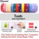 Dispaint completo cuadrado/taladro redondo 5D DIY diamante pintura "coche verde" bordado punto de cruz 3D decoración del hogar A11511