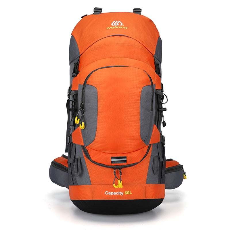 Mochila al aire libre bolsa de camping 50/60l hombres con reflejo de luz mochila de viaje impermeable hombre camping senderismo bolsas mochila deportes