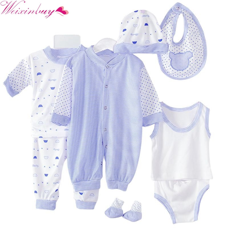 8PCS Newborn Baby Clothing Set Tracksuit Infant Boy Clothes Children Cloth Suit New Born Toddler Girl Boy baby clothing sets