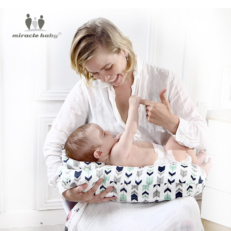 Baby Nursing Breastfeeding Maternity Pillow U-shaped Newborn Baby Care Maternity Slipcover Support Feeding Cushion Head Cover