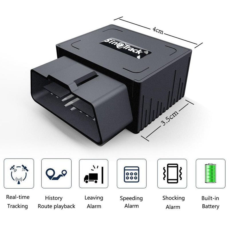 OBD II GPS Tracker 16PIN OBD Plug Play Auto GSM OBD2 Ortungsgerät GPS Locator OBDII mit Online-Software IOS Andriod APP