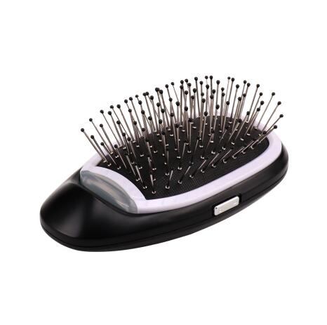 Anti-Frizz-Bürste Magic Electric Ionic Hair Brush Head Massage Scalp Comb Anti Static Smooth Portable Negativ-Ionen-Haarstyler