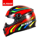 Original LS2 FF396 carbon fiber motorcycle helmet LS2 CT2 full face helmets casco casque moto no pump