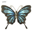 Garden Butterfly Wall Artwork for Home and Outdoor Decorations Statues Miniatures Sculptures of Yard