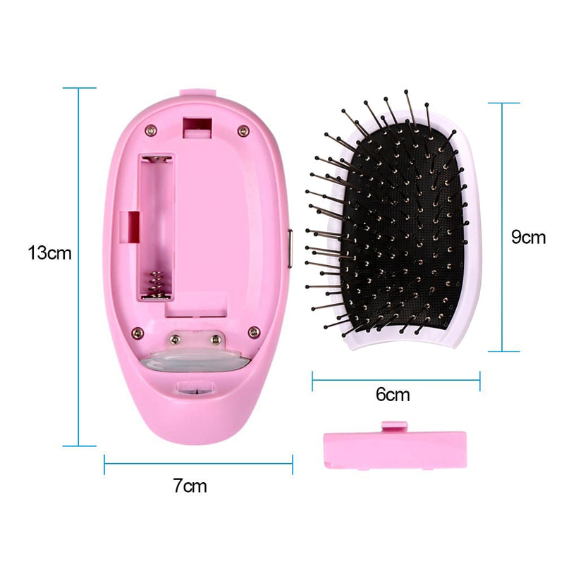 Anti Frizz Brush Magic Electric Ionic Hair Brush Head Massage Scalp Comb Anti Static Smooth Portable Negative Ion Hair Styler