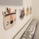 Nordische Kinderzimmer Deko Tiere Fuchs Bär 3D Wandsticker für Kinderzimmer Wandsticker Tiere Nordischer Fuchs Feder Wandsticker