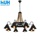 American Chandelier Rural Loft Iron Retro Industrial Wind Restaurant Bar Clothing Store Hot pot Internet Cafe Boat Chandelier