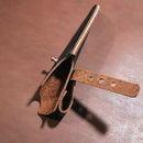 10-18cm Customized handmade manual first layer Crazy horse cowhide Fruit knife sheath, scabbard chef knife cover case