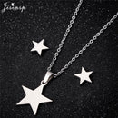 Jisensp Ecg Heartbeat collar amor corazón collares colgantes para mujeres oro Acero inoxidable joyería pendientes Doctor Accesorios