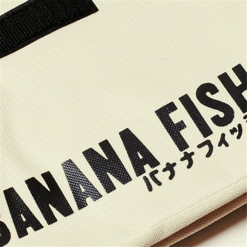 BANANA FISH Cartoon Women Shoulder Bags Canvas School Bags Ash Lynx Cosplay Messenger Bag Anime Crossbody Bag Bookbag