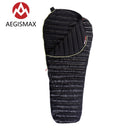 AEGISMAX Outdoor Camping  Ultralight 95% Goose Down Mummy  Sleeping Bag Three-Season Down Sleeping Bag