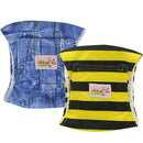 Ohbabyka, paquete de 2 pañales de tela para perros y mascotas, pantalones cortos sanitarios fisiológicos para perros, ropa interior, pantalones para perros de compañía, cubierta de pañal