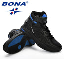 BONA Baskets Homme, zapatos de baloncesto para hombre, zapatos de hombre con división de vaca, zapatos deportivos altos planos para exteriores, Zapatillas para hombre, Zapatillas cómodas