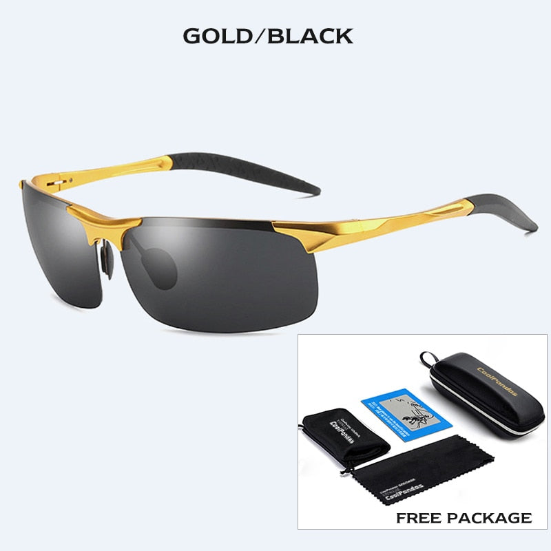 Männer Polarisierte Sonnenbrille Militärbrille Aluminium Magnesium Sonnenbrille Fahren HD Brille Für Männer/Frauen Oculos masculino Male