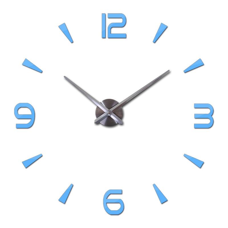 New Diy Wall Clock Acrylic  Clocks Quartz Watch Reloj De Pared Living Room Modern 3d Mirror Stickers Horloge Home Klok