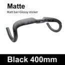 ULLICYC Road bicycle racing  Matte/Gloss full carbon handlebar internal cable carbon bike handlebar 31.8*400/420/440mm WB240