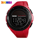 SKMEI Military Sport Watches Men Solar Power Outdoor Shock Digital Watch Chrono 50M Water Resistant Wristwatches reloj deportivo