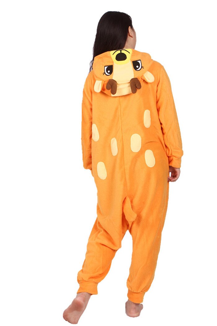 New Adult Animal Crab Panda Sika Cosplay Pajamas Onesie Sleepwear Costume